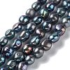 Natural Cultured Freshwater Pearl Beads Strands PEAR-Z002-28-1