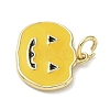 Halloween Theme Brass Enamel Pendants LS-KK-L248-01G-04-2