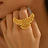 Brass Adjustable Cuff Open Rings for Women NN3965-1