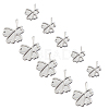304 Stainless Steel Cabochon Settings STAS-UN0018-57P-1