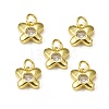 Glass Charms KK-E068-VB220-4