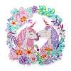 Wreath with Unicorn DIY Diamond Painting Kits PW-WG6FFC2-01-5