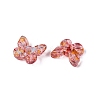 Picasso Transparent Glass Beads SEED-N012-06-3