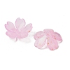 Acrylic Bead Caps OACR-H056-01B-2