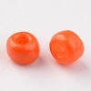 12/0 1.5~2mm Baking Paint Glass Seed Beads Loose Spacer Beads X-SEED-S001-K4-2