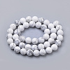 Natural Howlite Beads Strands G-S259-47-8mm-2
