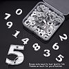 80Pcs 10 Style Acrylic Sew on Rhinestone FIND-FG0001-23-4