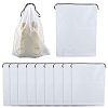 10Pcs PE Velvet Drawstring Storage Bags ABAG-SP0001-34C-2