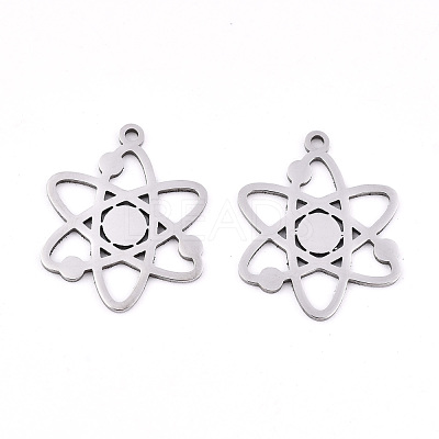 Non-Tarnish 201 Stainless Steel Pendants X-STAS-S081-064-1