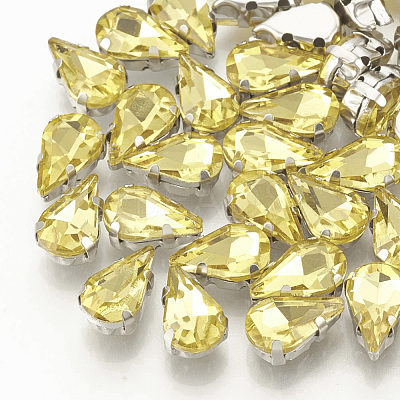 Sew on Rhinestone RGLA-T035-5x8mm-22-1