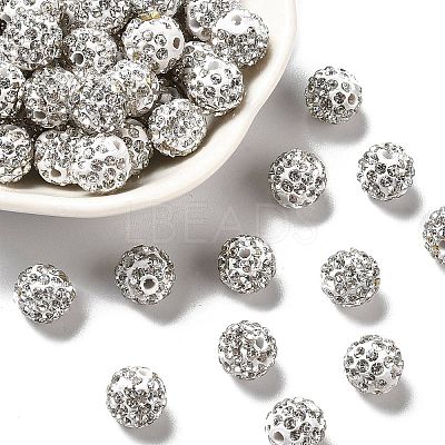 Pave Disco Ball Beads RB-A130-10mm-9-1