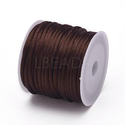 Nylon Satin Rattail Cords NWIR-L006-1mm-03-1