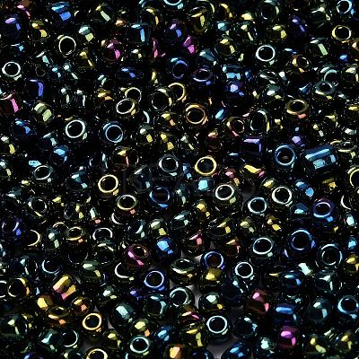 FGB 8/0 Grade A Round Glass Seed Beads SEED-Q008-3mm-F605-1