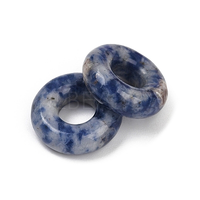 Natural Blue Spot Jasper Pendants G-G202-07A-1
