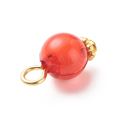 Transparent Acrylic Pendants PALLOY-JF01834-07-1