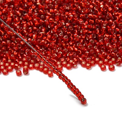 12/0 Grade A Round Glass Seed Beads SEED-Q007-F38-1
