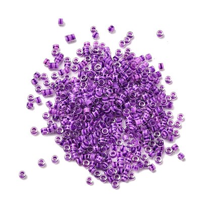 Cylinder Glass Seed Beads GLAA-NH0005-01O-1