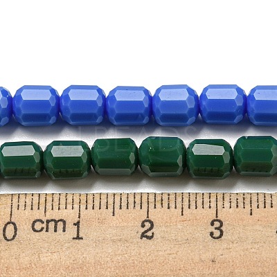 Opaque Glass Beads Strands GLAA-G112-03-M-1
