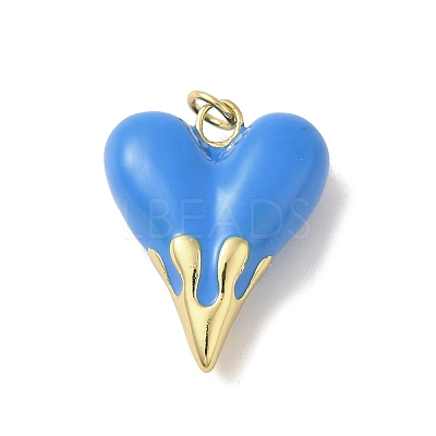 Rack Plating Brass Pendants KK-S366-06G-08-1
