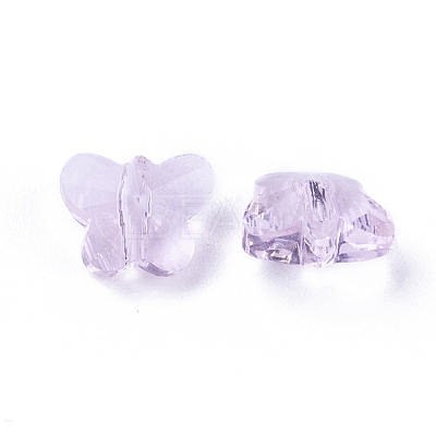 Transparent Glass Beads GLAA-P037-02B-M-1