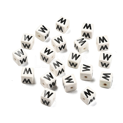 20Pcs Porcelain Beads PORC-FS0001-08W-1