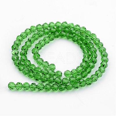 Transparent Glass Bead Strands GLAA-G013-6mm-54-1