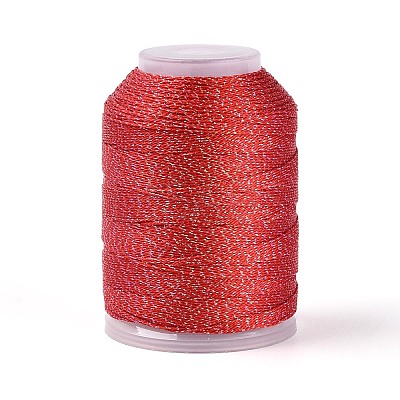 200M 6-Ply Sparkle Polyester Cord with Metallic Thread OCOR-T019-01A-09-1