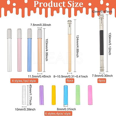 Drawing Pencil Accessories Kits DIY-FG0003-48-1