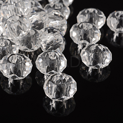 Glass European Beads GDA007-01-1