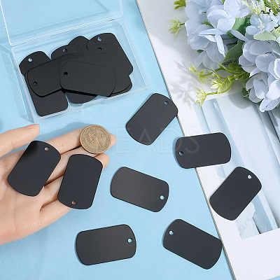25Pcs Aluminum Pendants FIND-SP0002-46A-1