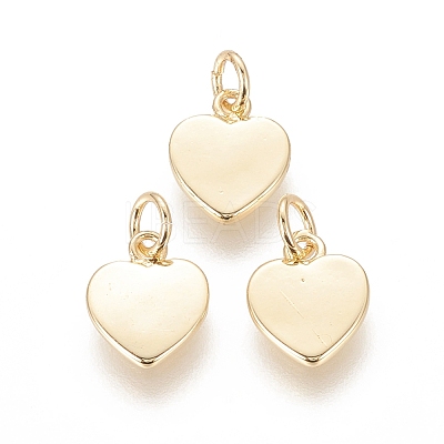 Brass Charms X-KK-F811-03G-1