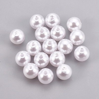 ABS Plastic Imitation Pearl Beads X-KY-G009-14mm-03-1