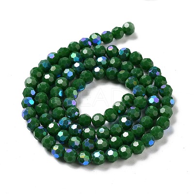 Opaque Glass Beads Strands EGLA-A035-P6mm-L06-1