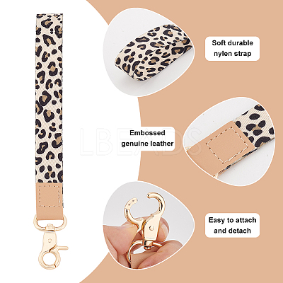 3 Sets 3 Colors PU Leather Mobile Straps AJEW-HY0001-63-1