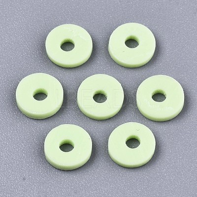 Handmade Polymer Clay Beads X-CLAY-Q251-8.0mm-80-1