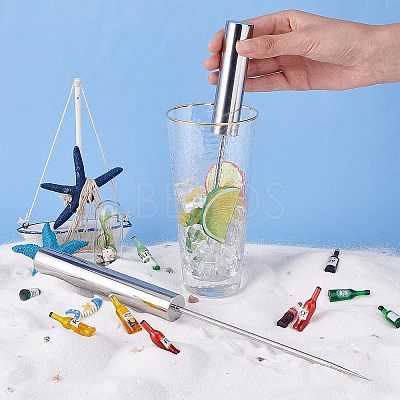 2Pcs 2 Style 201 Stainless Steel Ice Pick TOOL-UN0001-14-1