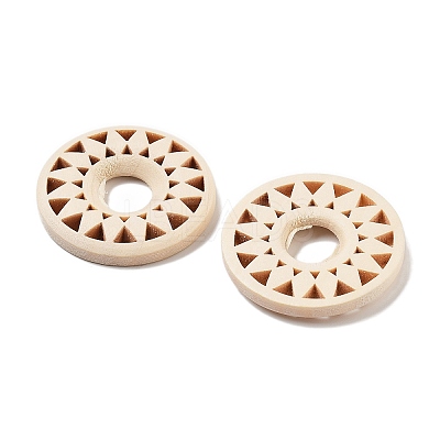 Wood Crystal Ball Display Bases WOOD-A023-01A-1