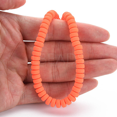 Handmade Polymer Clay Beads Strands CLAY-N008-210-1