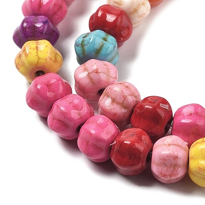 Synthetic Turquoise Beads Strands X-G-B140-D01-1