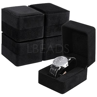 Wood & Velvet Organizer Boxes CON-WH0110-336A-1