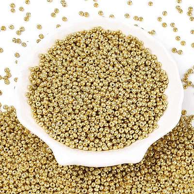 FGB 8/0 Grade A Round Glass Seed Beads X-SEED-N002-C-0561-1