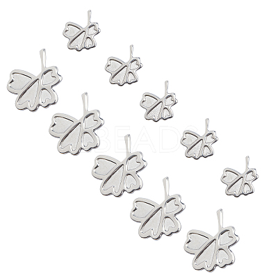 304 Stainless Steel Cabochon Settings STAS-UN0018-57P-1