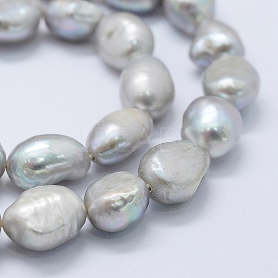 Natural Cultured Freshwater Pearl Beads Strands PEAR-K004-05E-01-1