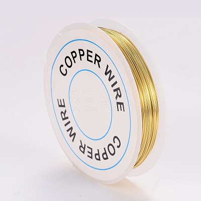 Round Copper Jewelry Wire X-CWIR-CW0.5mm-07-1
