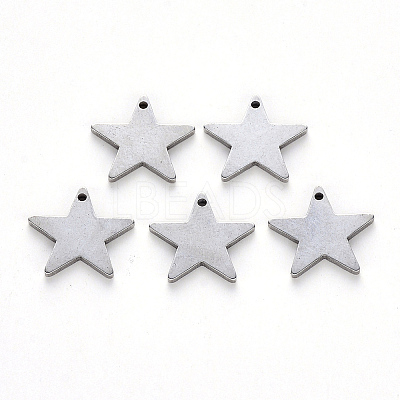 Tarnish Resistant 304 Stainless Steel Charms STAS-N092-67-1