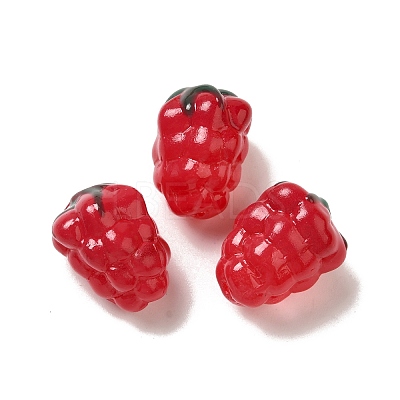 Handmade Lampwork Beads Strands LAMP-G162-05E-1