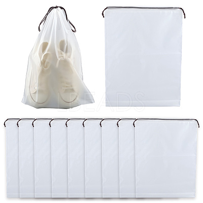 10Pcs PE Velvet Drawstring Storage Bags ABAG-SP0001-34C-1