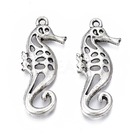 Tibetan Style Alloy Pendants TIBEP-N008-117-1