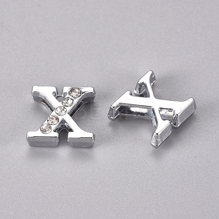 Alloy Slide Charms PALLOY-WH0066-21X-1