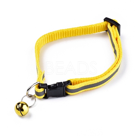 Adjustable Polyester Reflective Dog/Cat Collar MP-K001-A11-1